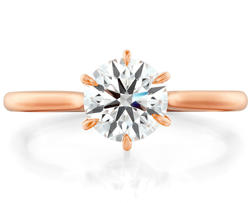 CAMILLA 6 PRONG ENGAGEMENT RING