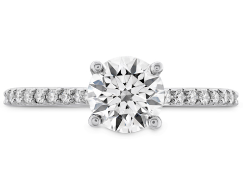 CAMILLA HOF ENGAGEMENT RING - DIA BAND