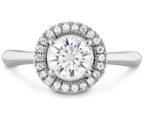 DESTINY HOF HALO ENGAGEMENT RING