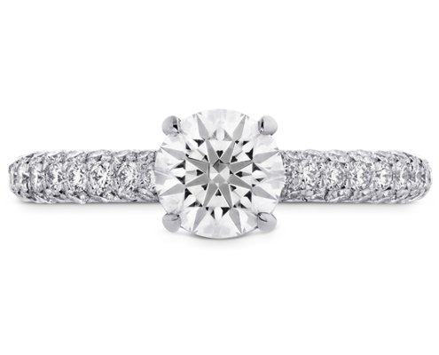 EUPHORIA HOF ENGAGEMENT RING - DIAMOND BAND