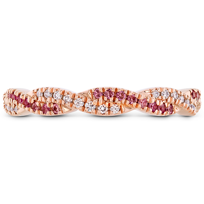 HARLEY GO BOLDLY BRAIDED ETERNITY POWER BAND WITH SAPPHIRES