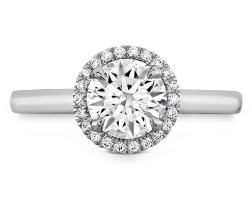 JULIETTE HOF HALO ENGAGEMENT RING