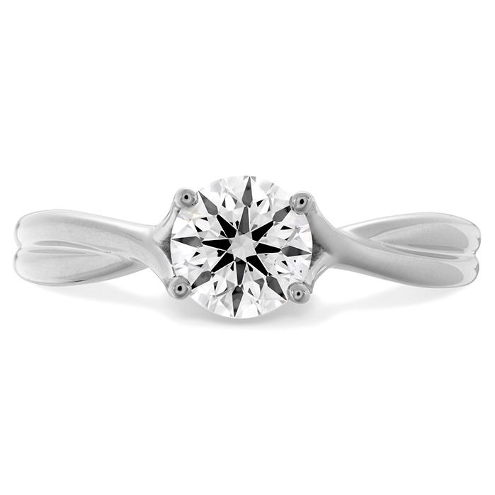 SIMPLY BRIDAL TWIST SOLITAIRE ENGAGEMENT RING