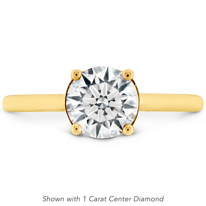 SLOANE SILHOUETTE ENGAGEMENT RING
