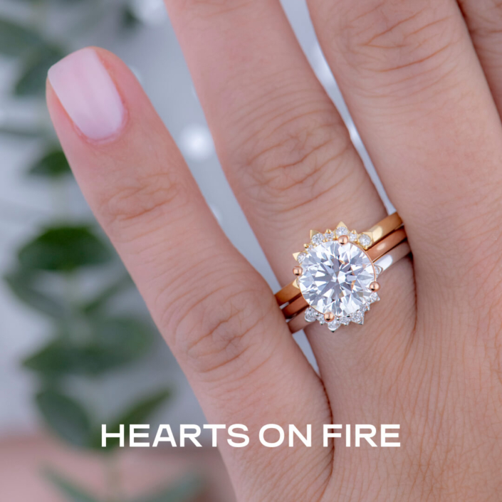 Sloane Diamond Engagemnet Ring, Behati Tiara Bands