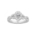 14K White Gold 0.75 CT Halo Engagement Ring