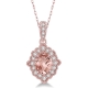 Morganite Neckalce
