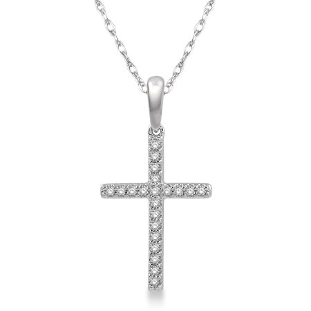 .10CT Diamond Cross Fashion Pendant