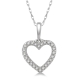 .10CT Diamond Heart Pendant