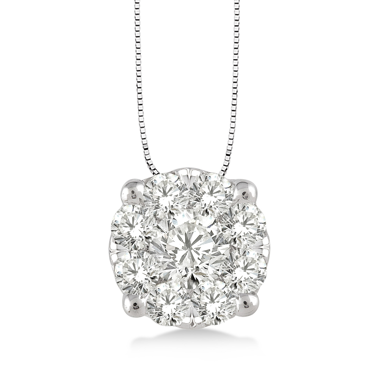 91756FHPDWG .25CT Lovebright Pendant WG